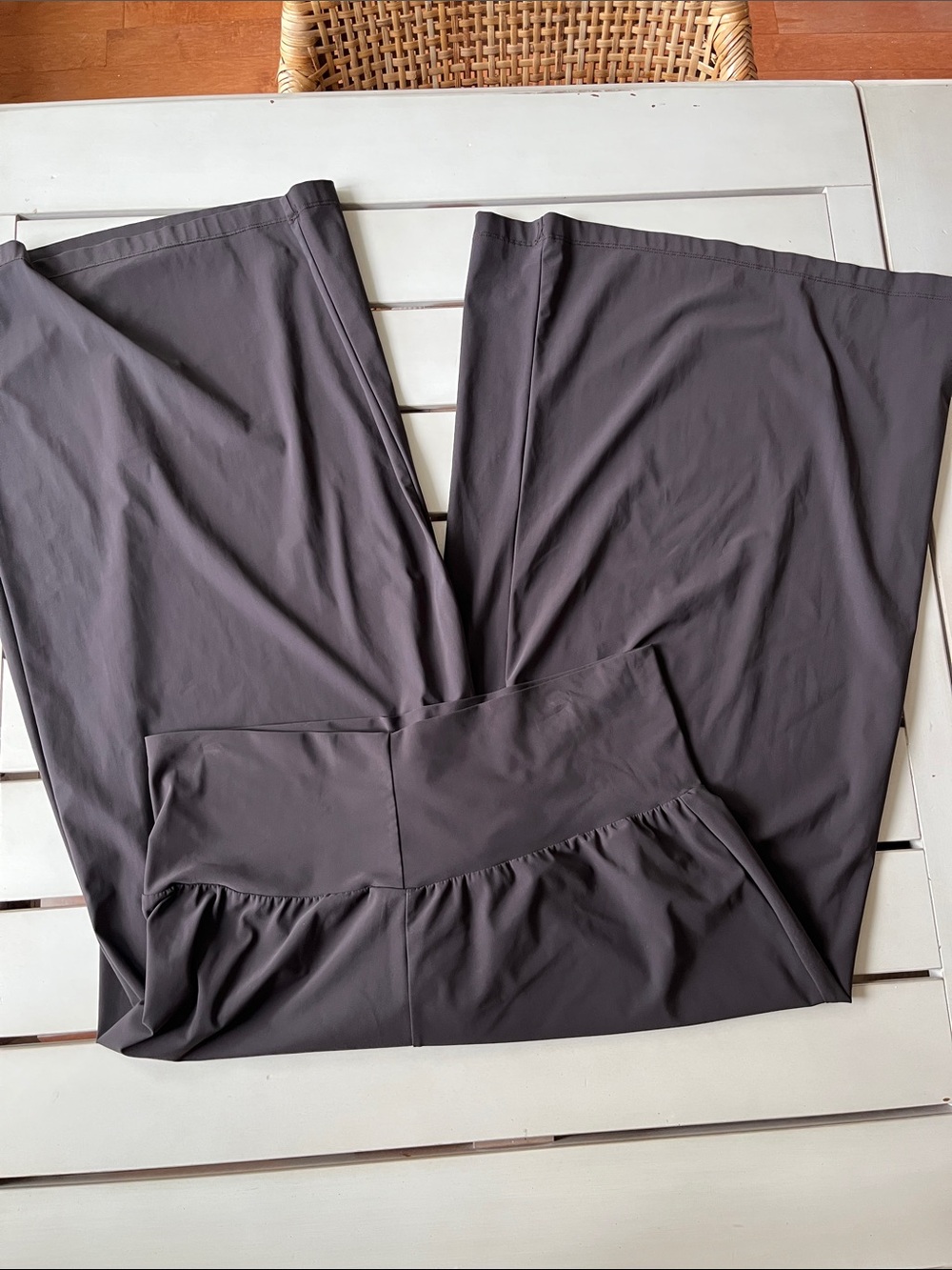 Bryn Walker Wide Leg Gaucho Pants Sz Large Brown